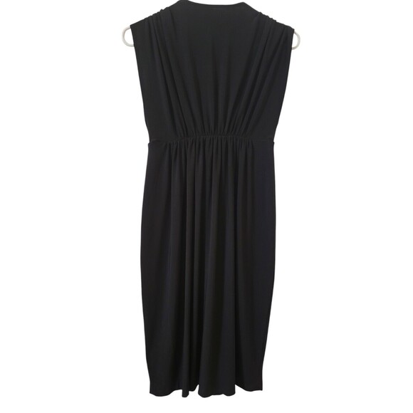 Norma Kamali Little Black Sleeveless Cocktail Classy Dress Women's S D26 - Picture 2 of 8